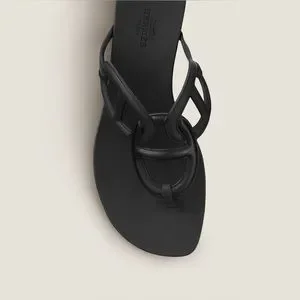 ★Hermes Egerie Sandal Noir★ Hermes | Shoes | Hermes Egerie Sandal In Noir | Poshmark